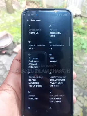 Realme C17 128 GB Blue