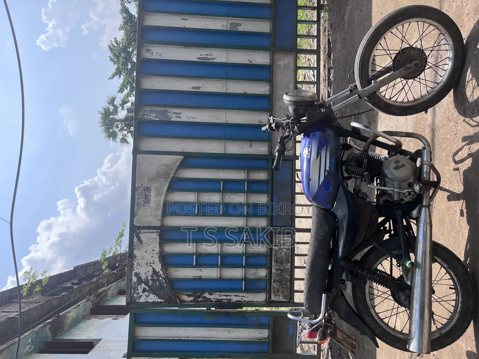 Bajaj Boxer 100 2008 Blue