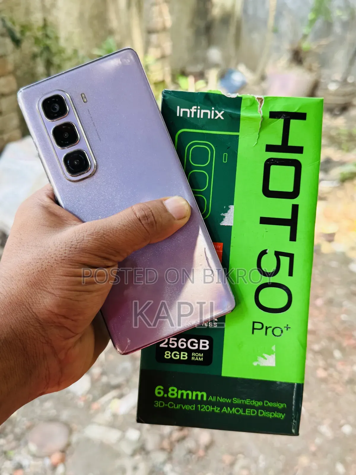 Infinix Hot 50 Pro+ 4G 256 GB পিঙ্ক
