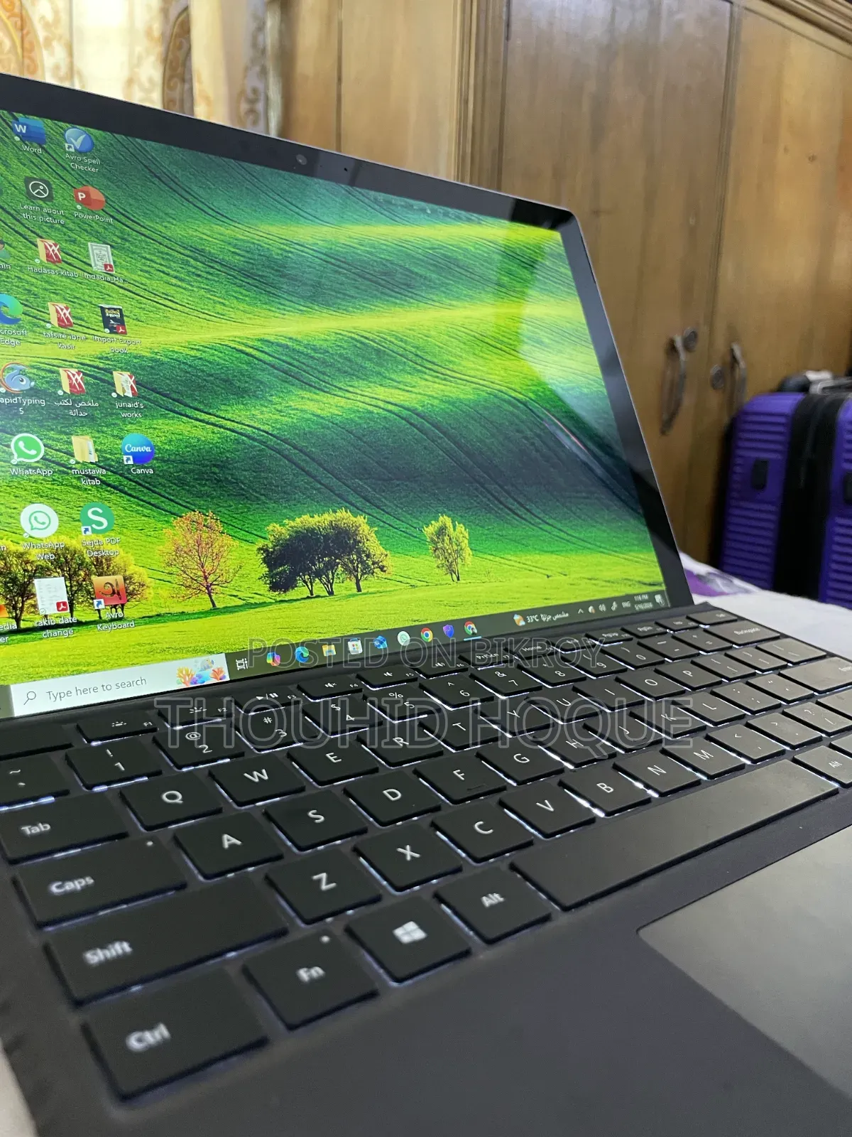 Laptop Microsoft Surface Pro 5 8GB Intel Core I5 SSD 256GB