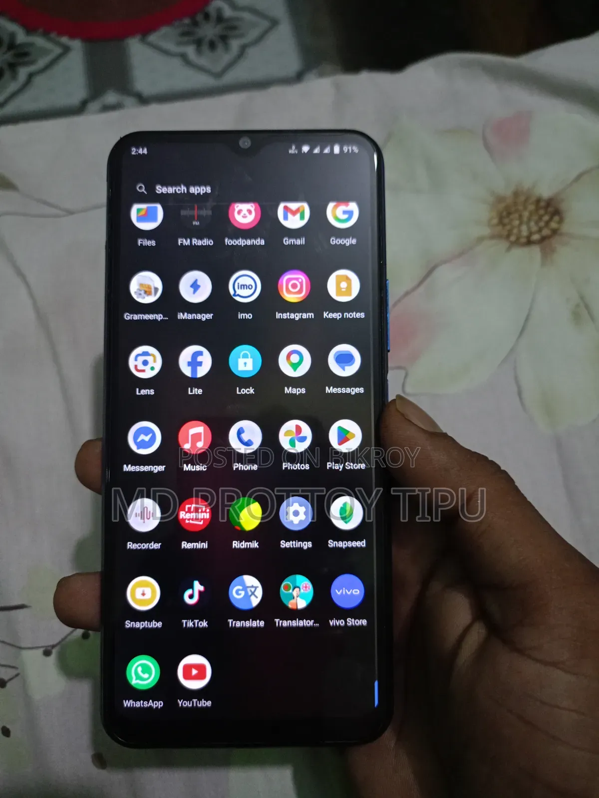 Vivo Y20 64 GB Blue
