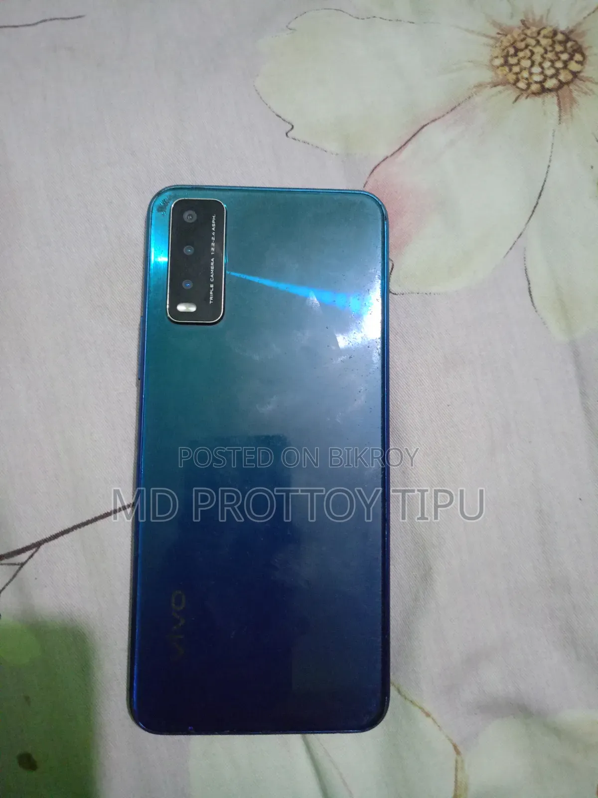 Vivo Y20 64 GB Blue