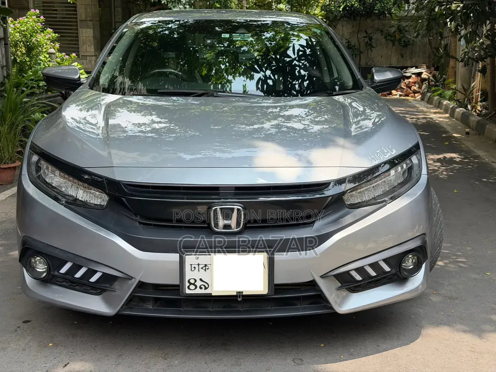 Honda Civic EX Sedan 2018 Silver