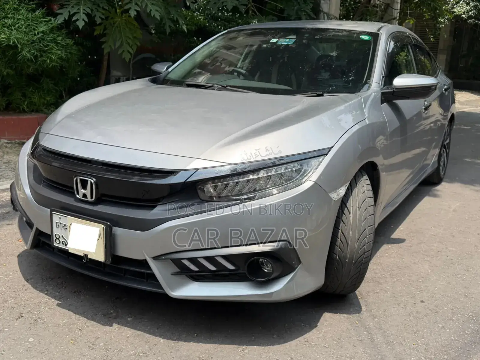Honda Civic EX Sedan 2018 Silver