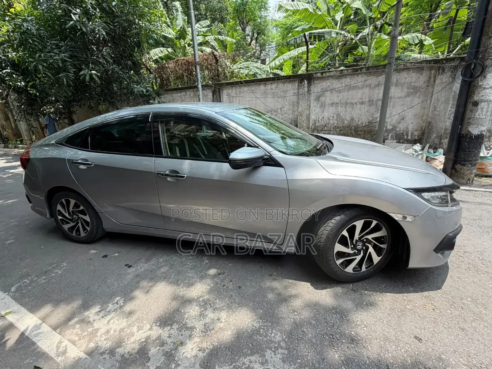 Honda Civic EX Sedan 2018 Silver