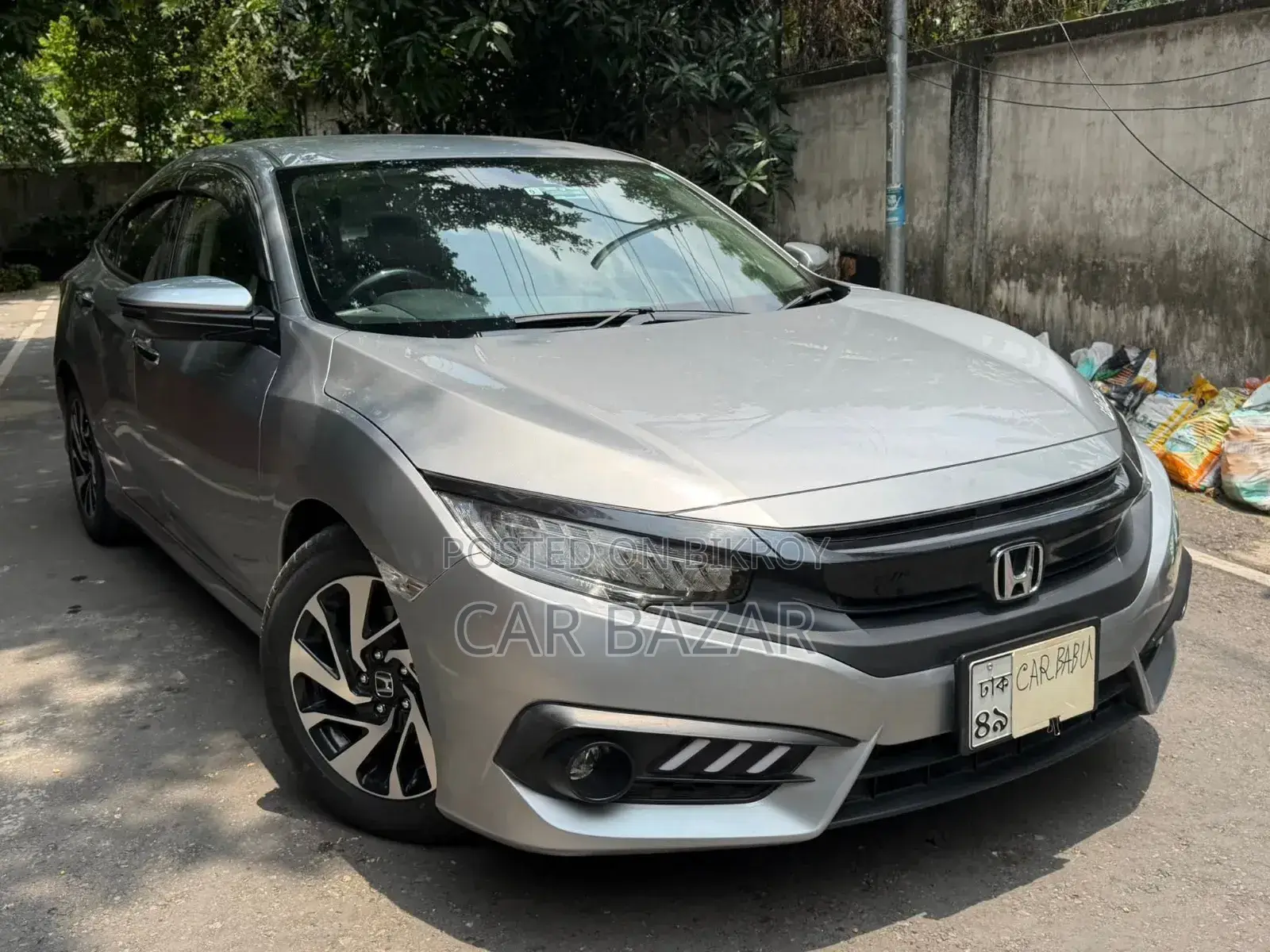 Honda Civic EX Sedan 2018 Silver