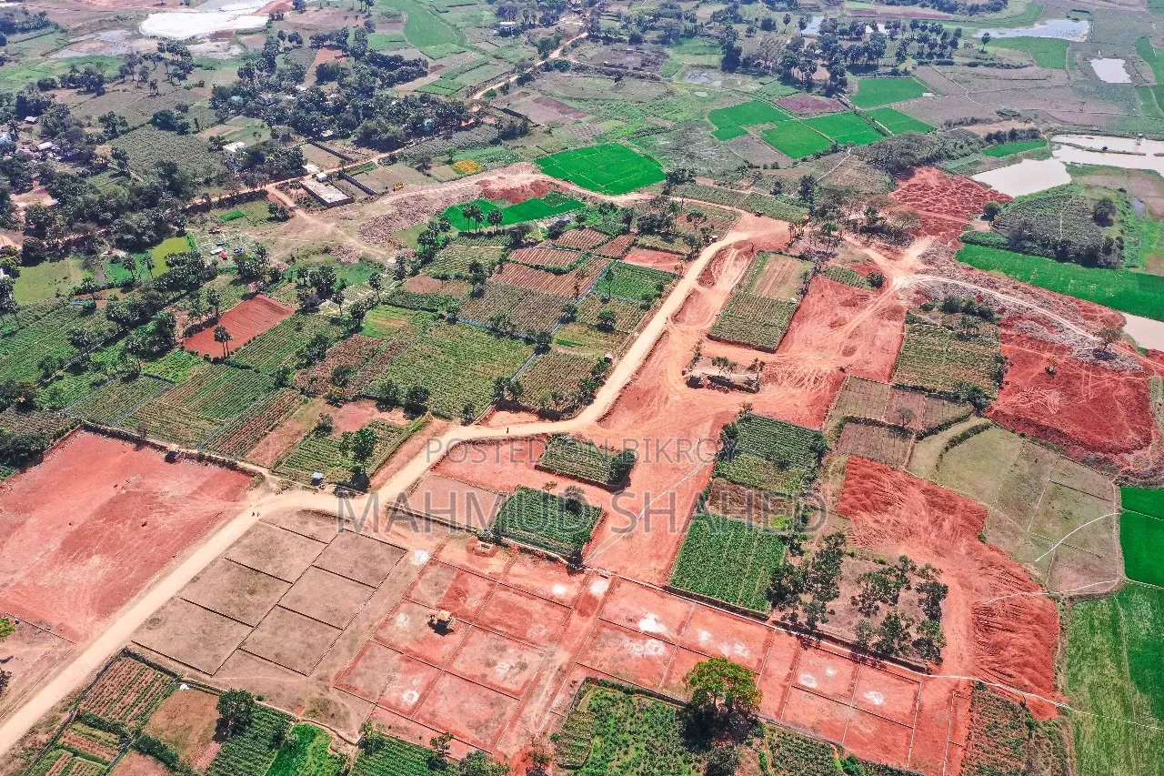 Buy 3-10 Katha Plots on High Land in Golap Gram!