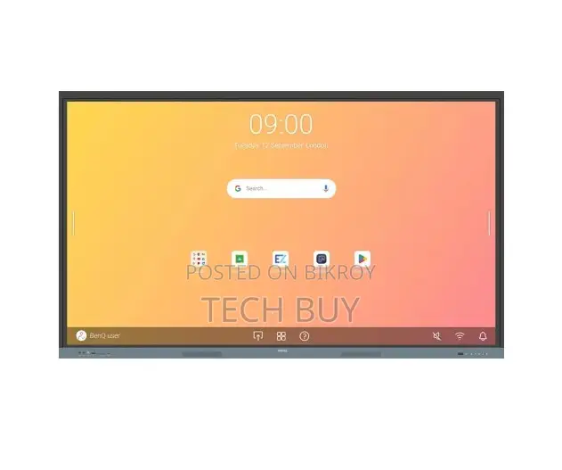 Benq Re6504 65" Interactive Display With Camera