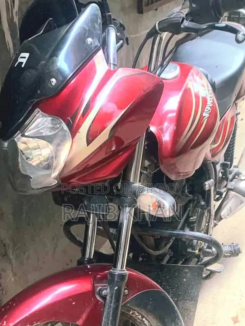 Bajaj Discover 100 2014 Red