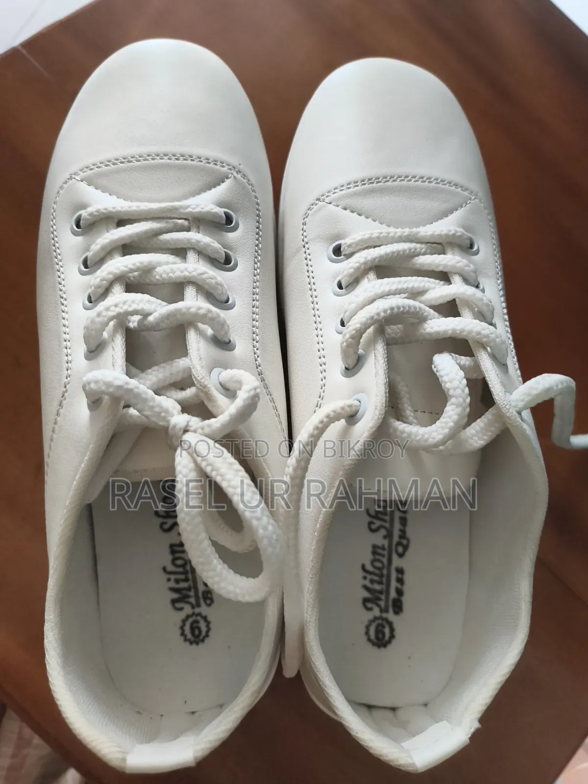 Affordable White Phrase Shoes