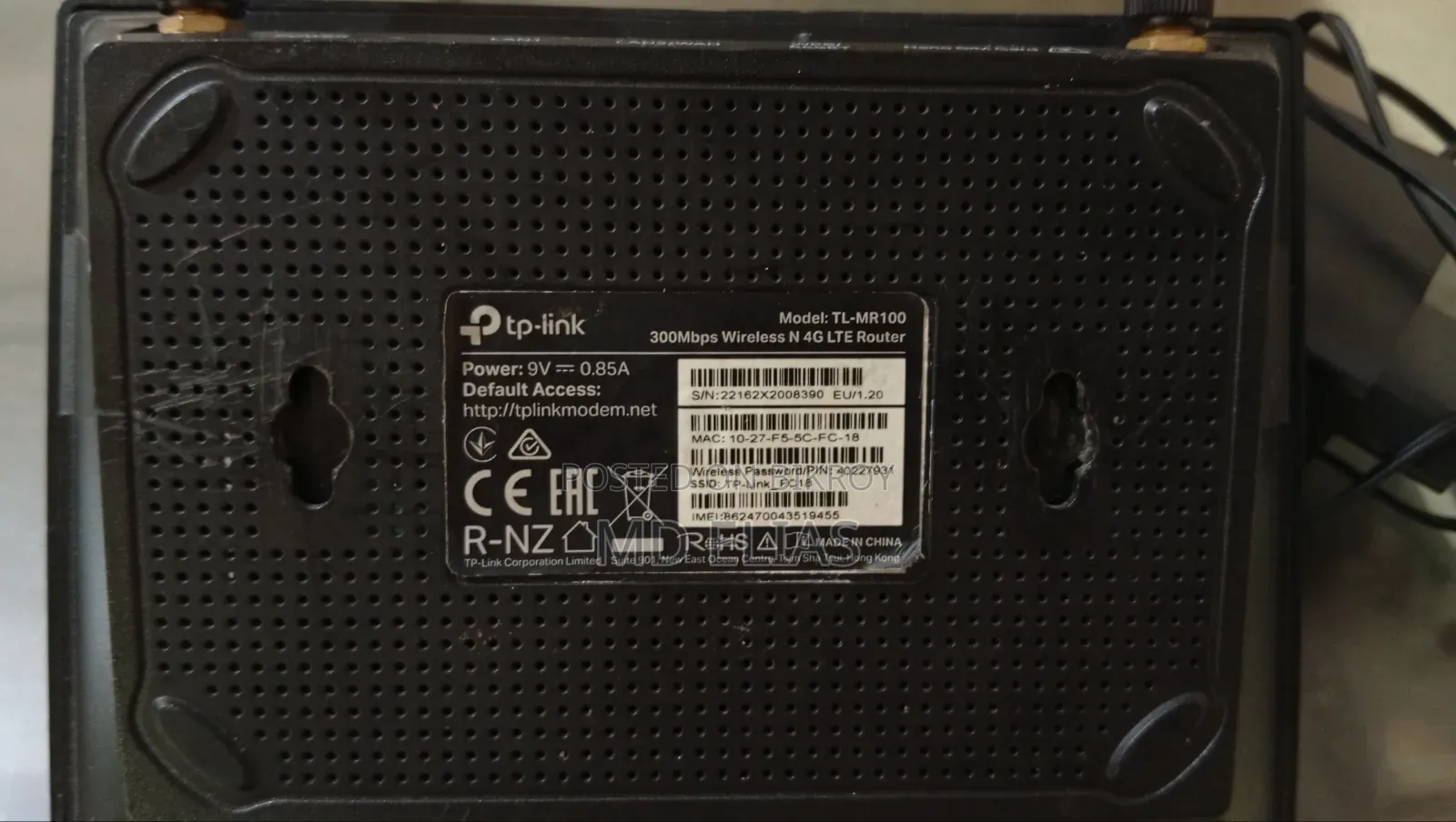 Tp Link Router Tl- Mr 100