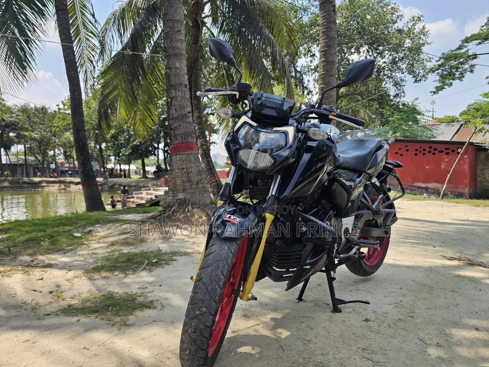 TVS Apache 160 4V 2024 Black