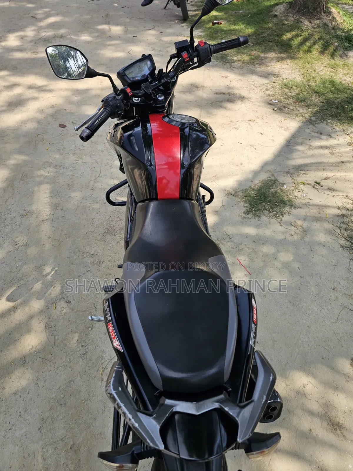 TVS Apache 160 4V 2024 Black