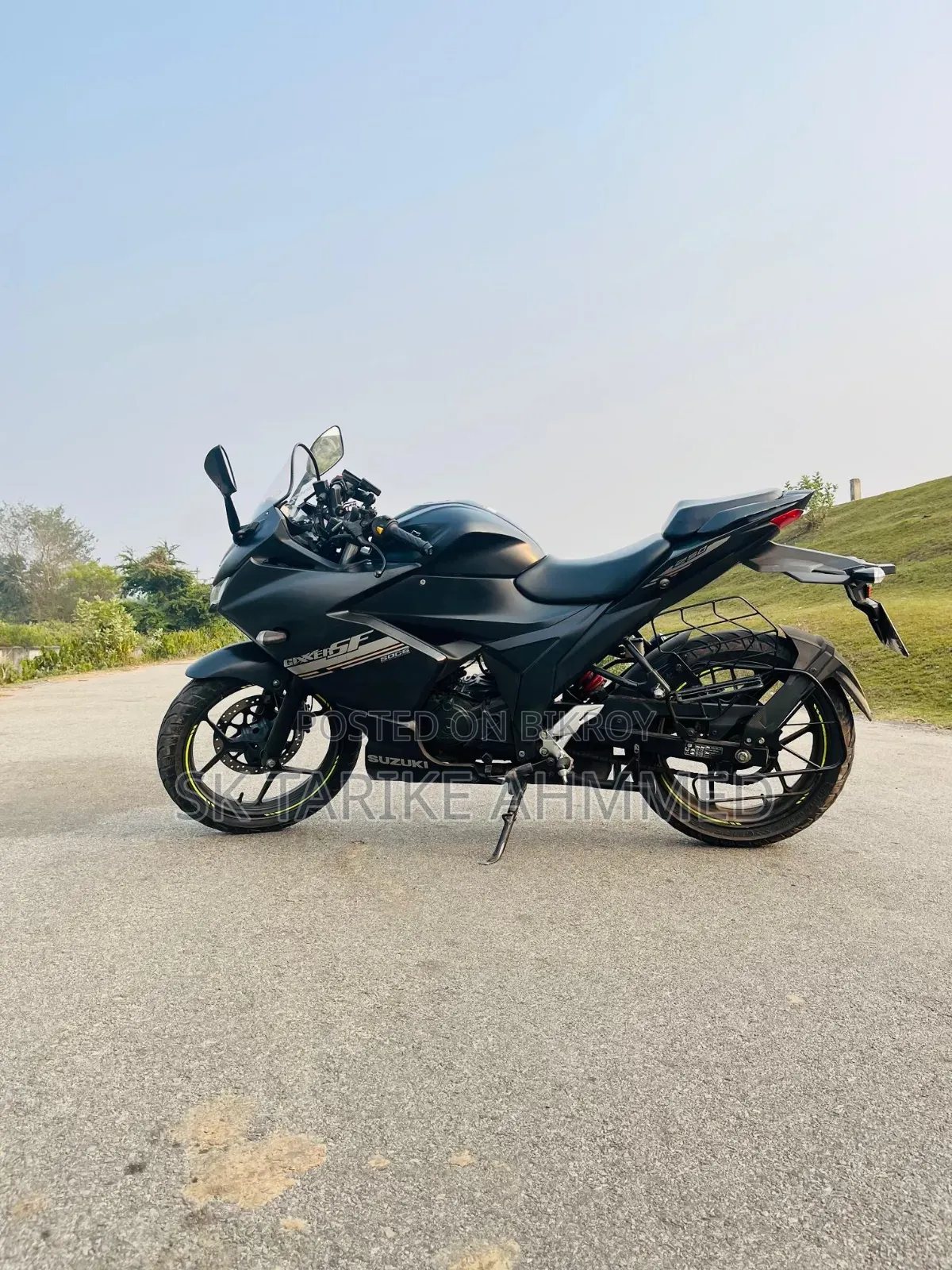 Suzuki Gixxer SF FI 2024 Black