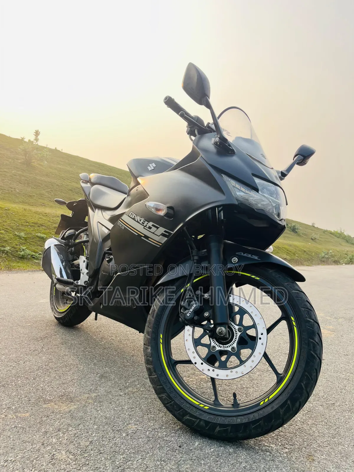 Suzuki Gixxer SF FI 2024 Black