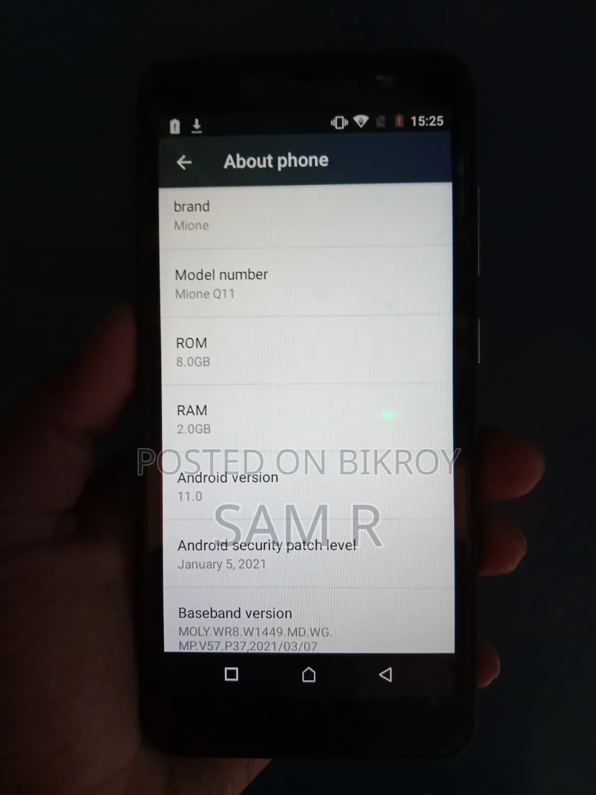 Mione 8 GB Blue
