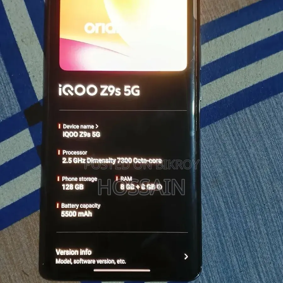 Vivo iQOO Z9s Pro 128 GB Silver