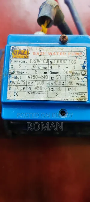 1 HP Gazi Motor