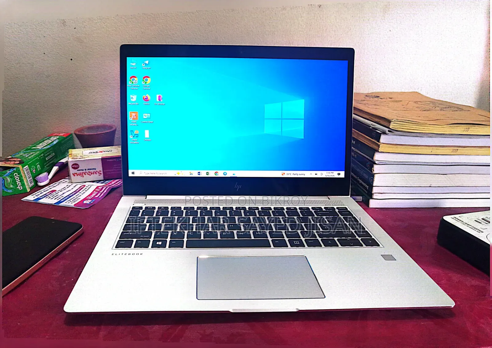 ল্যাপটপ HP EliteBook 840 G6 16GB Intel Core I5 SSD 256GB