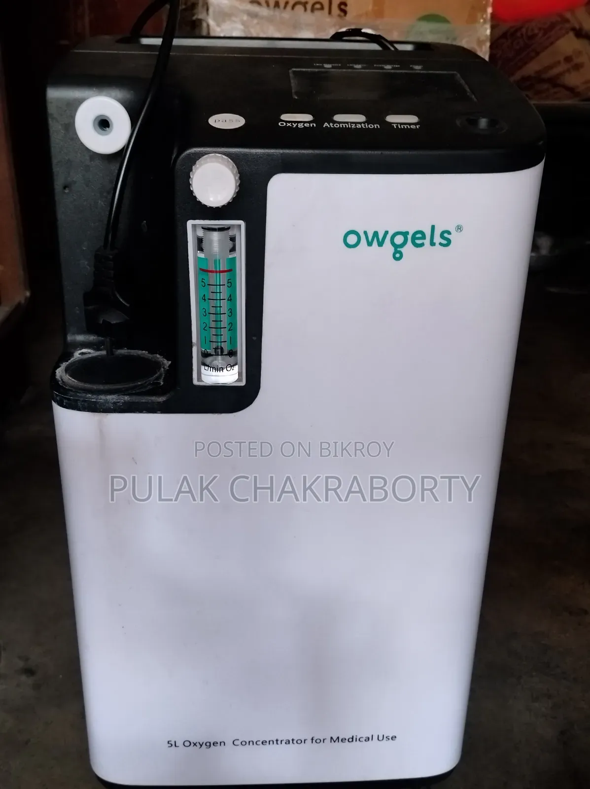 Oxygen Concentrator- Owgels