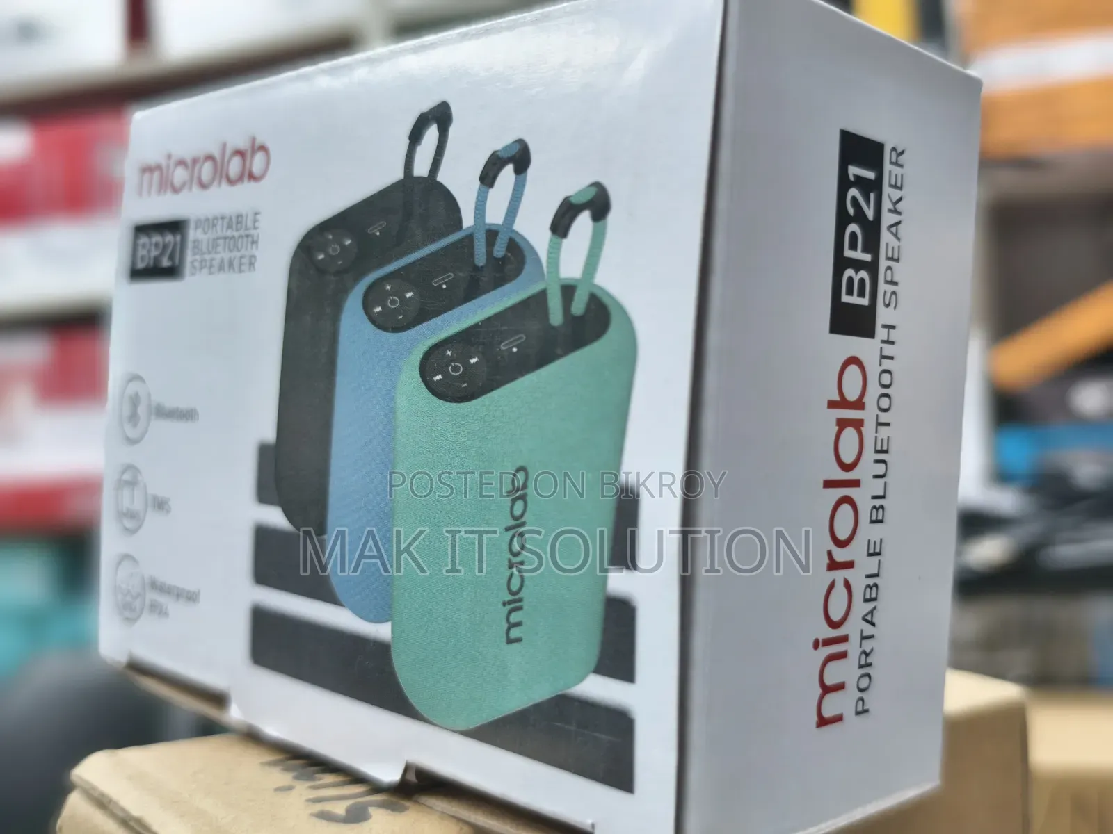 Microlab Bp21 Mini Portable Bluetooth Speaker