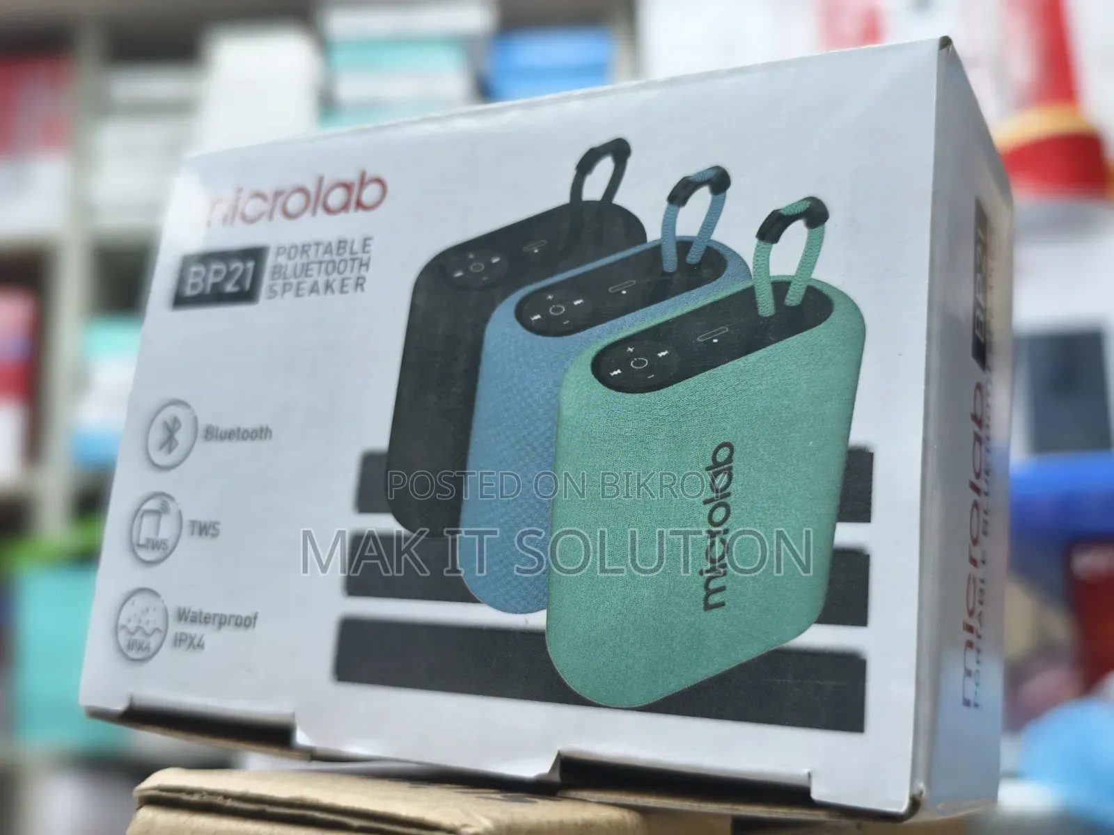 Microlab Bp21 Mini Portable Bluetooth Speaker