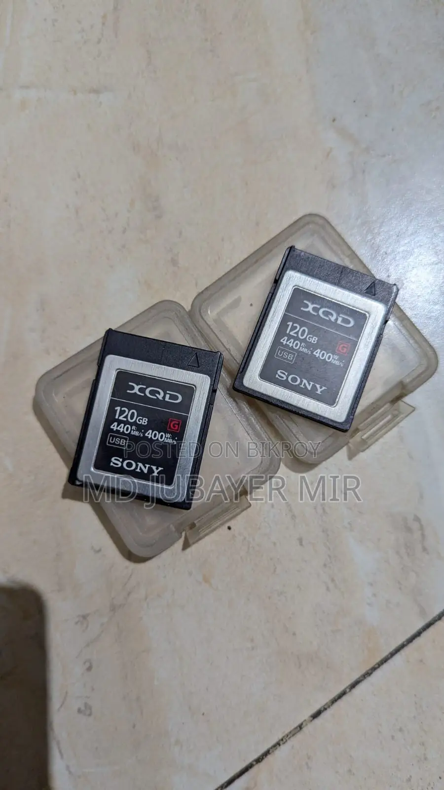 Sony XQD G Series 120gb
