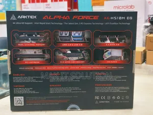 Arktek Ak-H510m Eg Lga1200 Micro-Atx Motherboard
