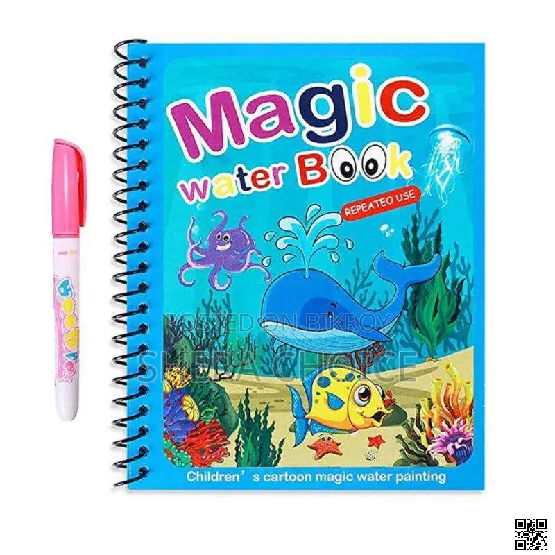 Magic Water Drawing Book, Magic Water Coloring Book