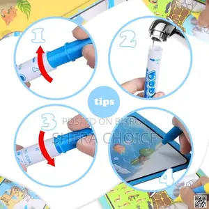 Magic Water Drawing Book, Magic Water Coloring Book