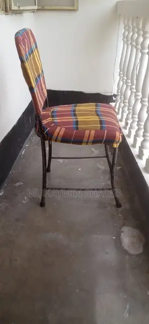 4 Iron/Steel Body Chairs