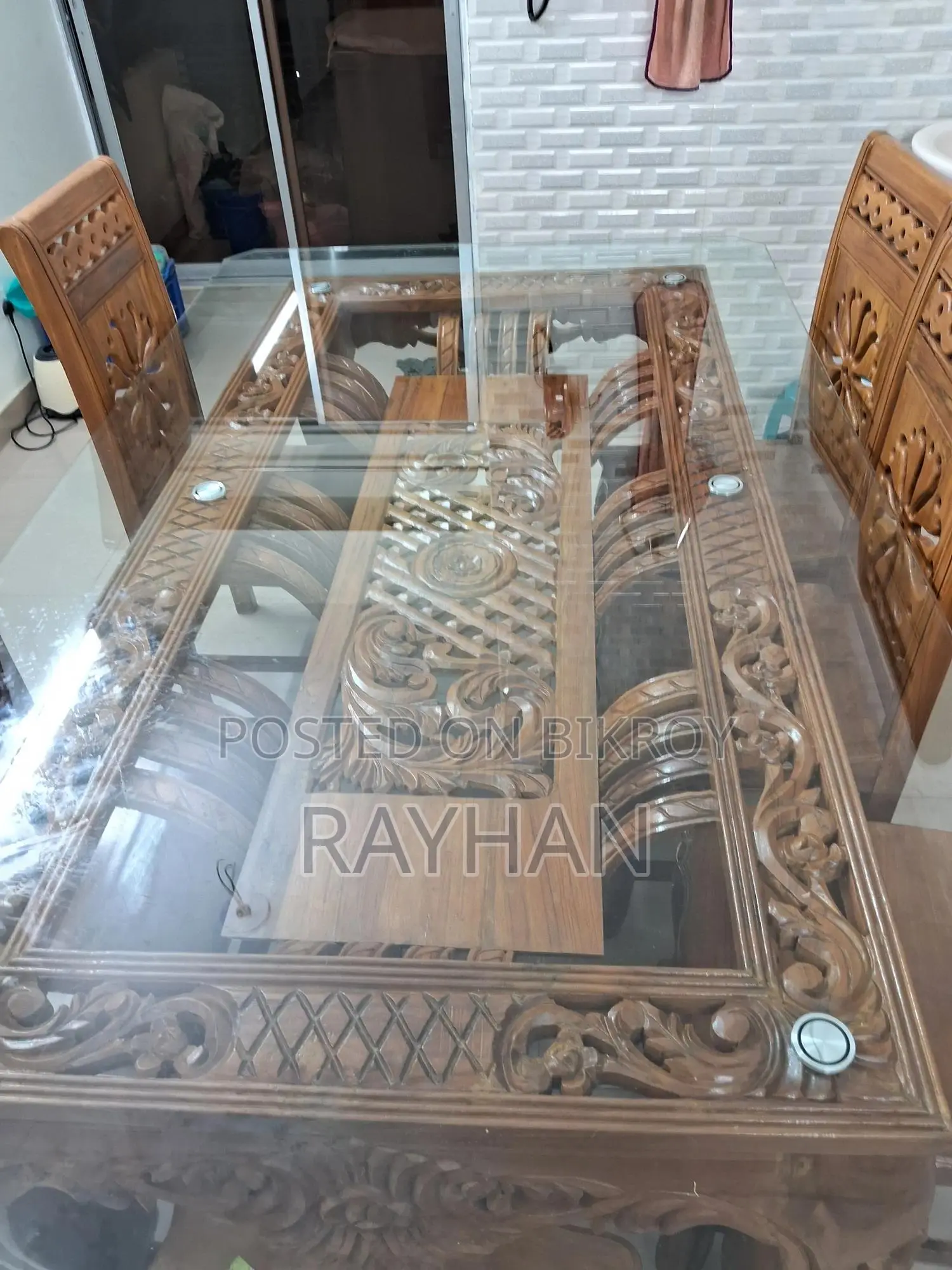 Victorian Dining Table With 8 Chairs