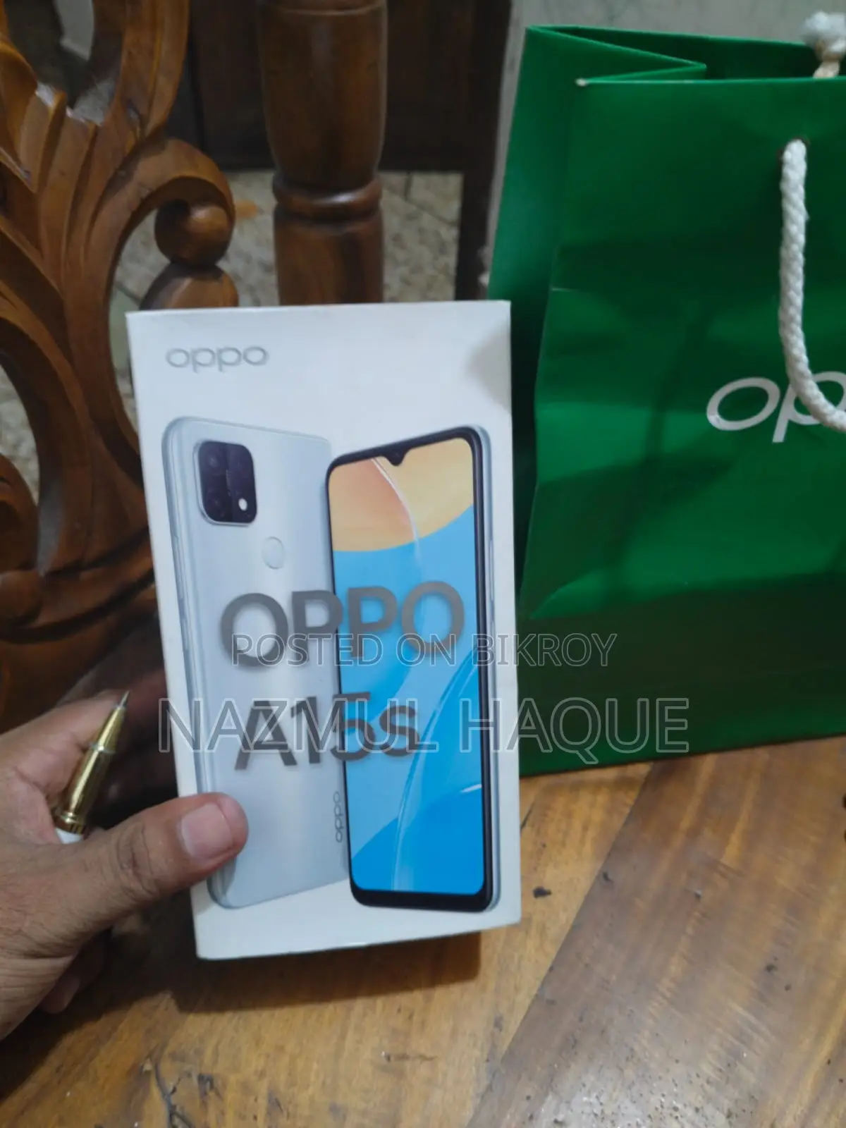 Oppo A15s 64 GB White