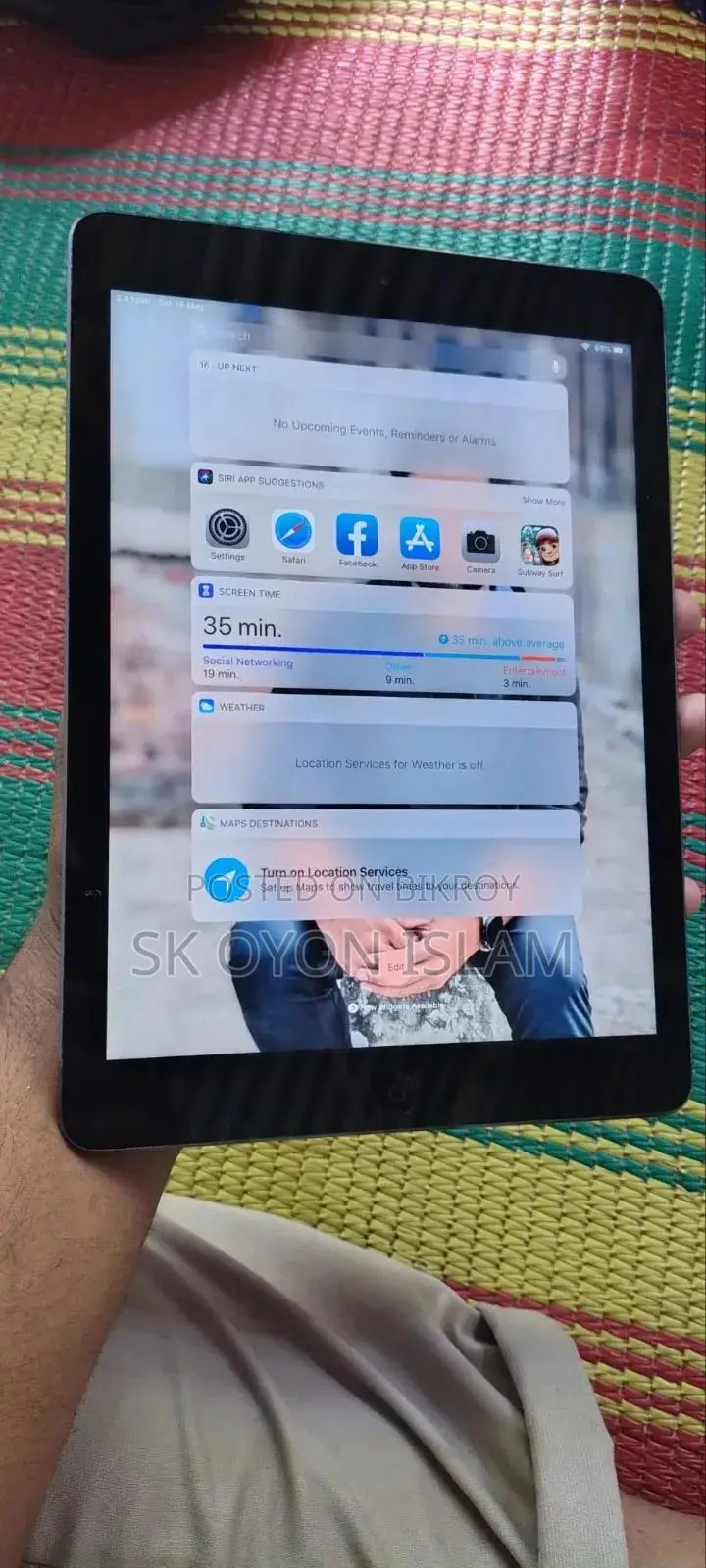 অ্যাপল আইপ্যাড এয়ার ২ ১৬ জিবি গ্রে