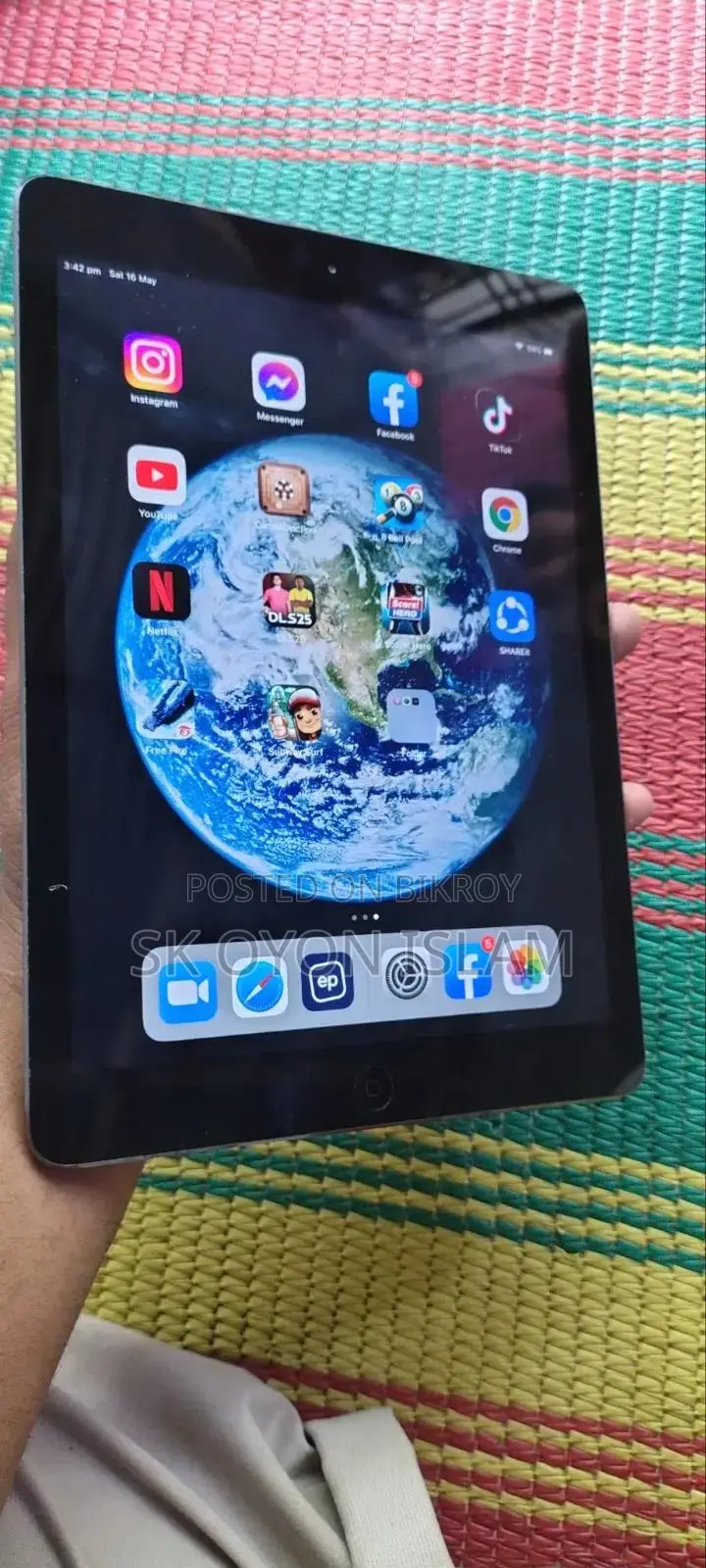 অ্যাপল আইপ্যাড এয়ার ২ ১৬ জিবি গ্রে