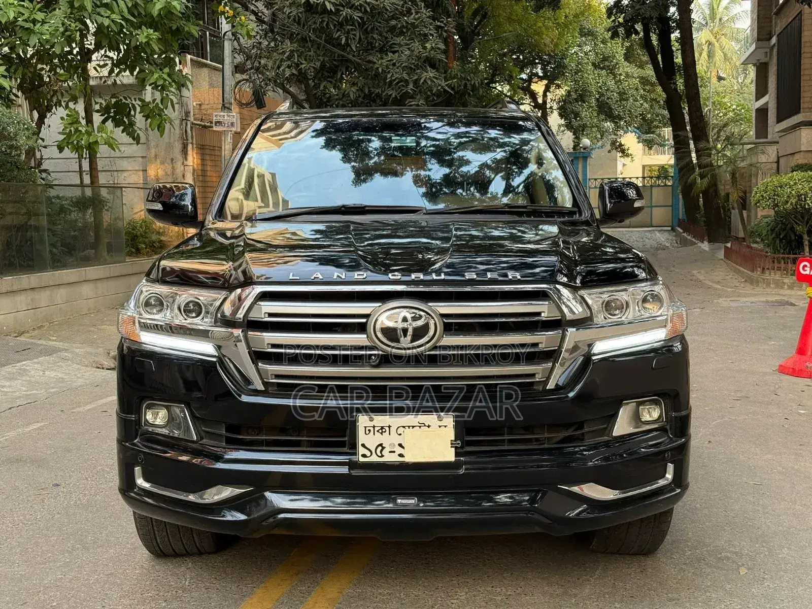 Toyota Land Cruiser 4.5 V8 VXR 2015 কালো