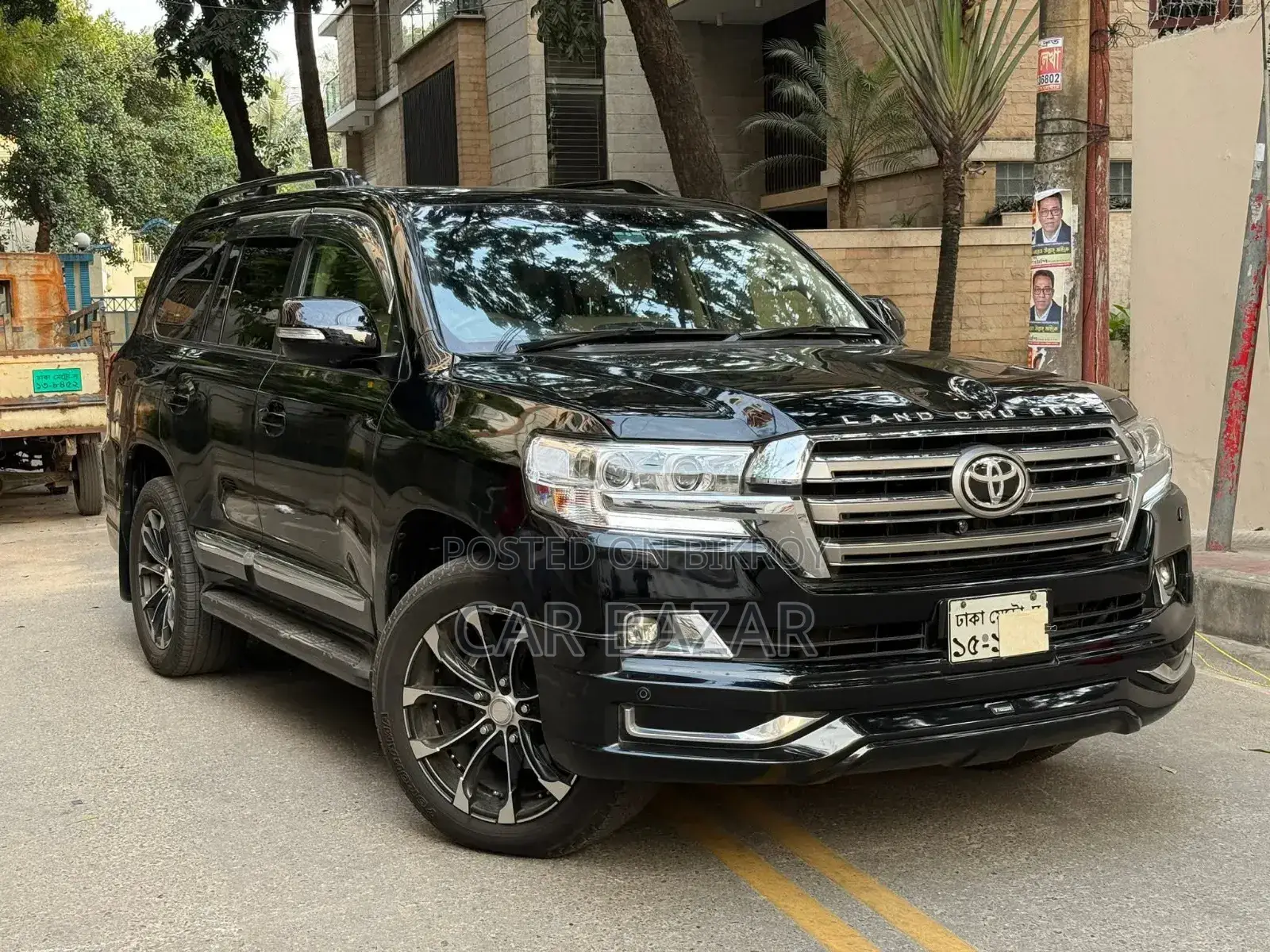 Toyota Land Cruiser 4.5 V8 VXR 2015 কালো