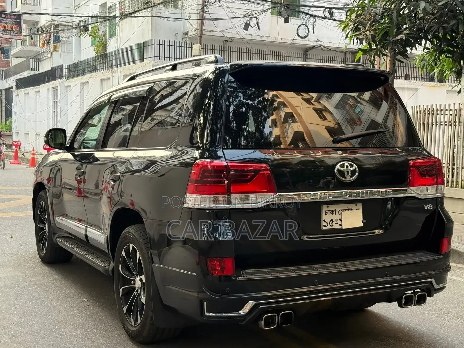 Toyota Land Cruiser 4.5 V8 VXR 2015 কালো
