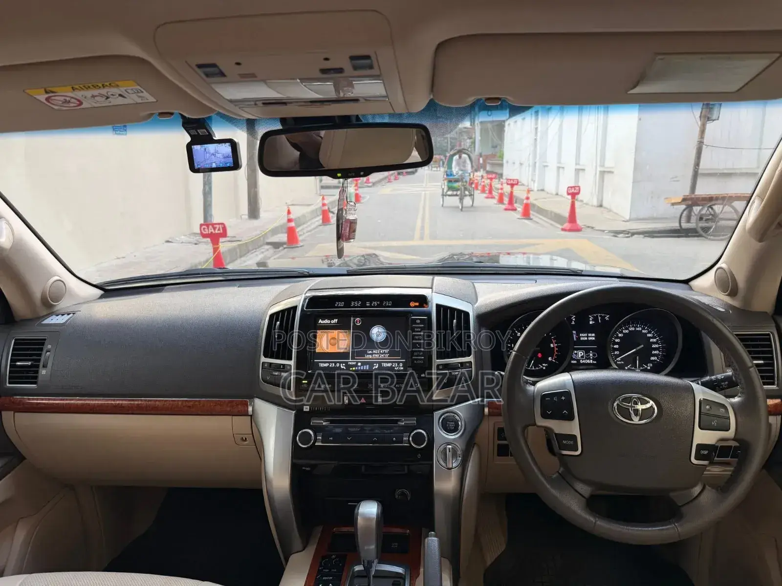 Toyota Land Cruiser 4.5 V8 VXR 2015 কালো