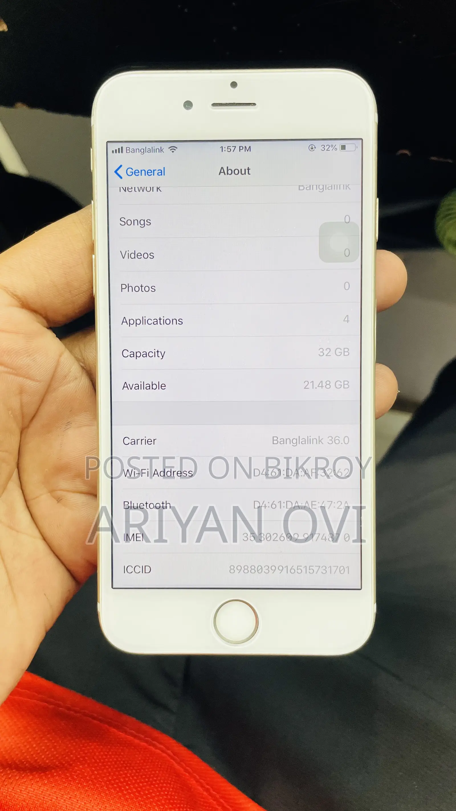 Apple iPhone 6 32 GB Silver