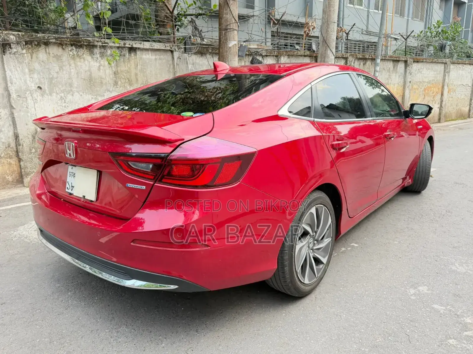 হোন্ডা ইনসাইট ইএক্স ২০১৯ লাল
