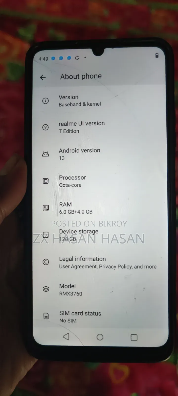 Realme C53 128 GB Rose Gold