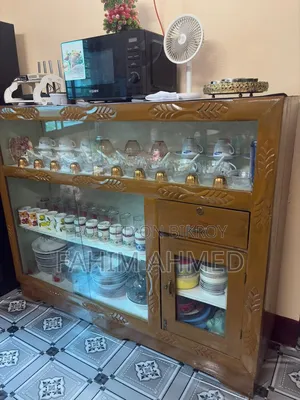 New Teak Wood Showcase