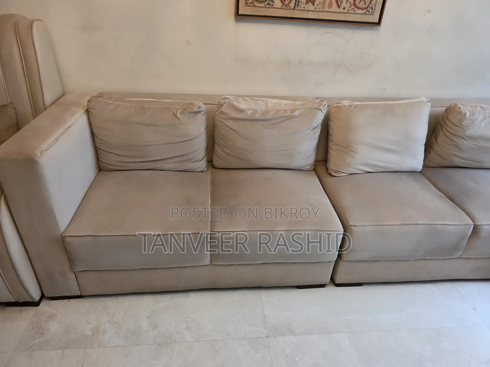 6 Seater + 1 Seater Sofa