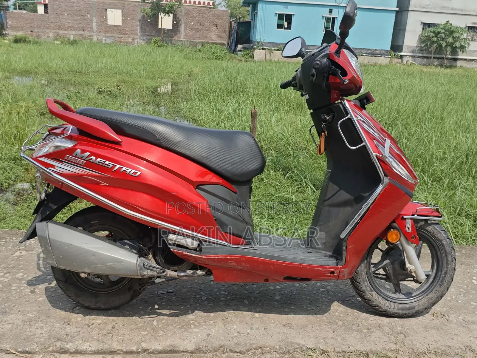Hero Maestro Edge 110 2024 Red