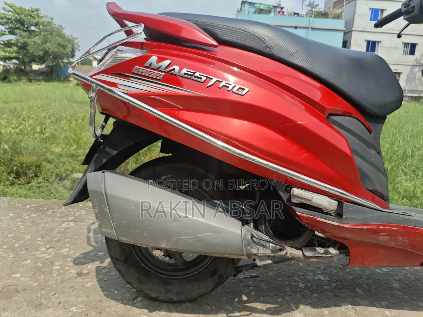 Hero Maestro Edge 110 2024 Red