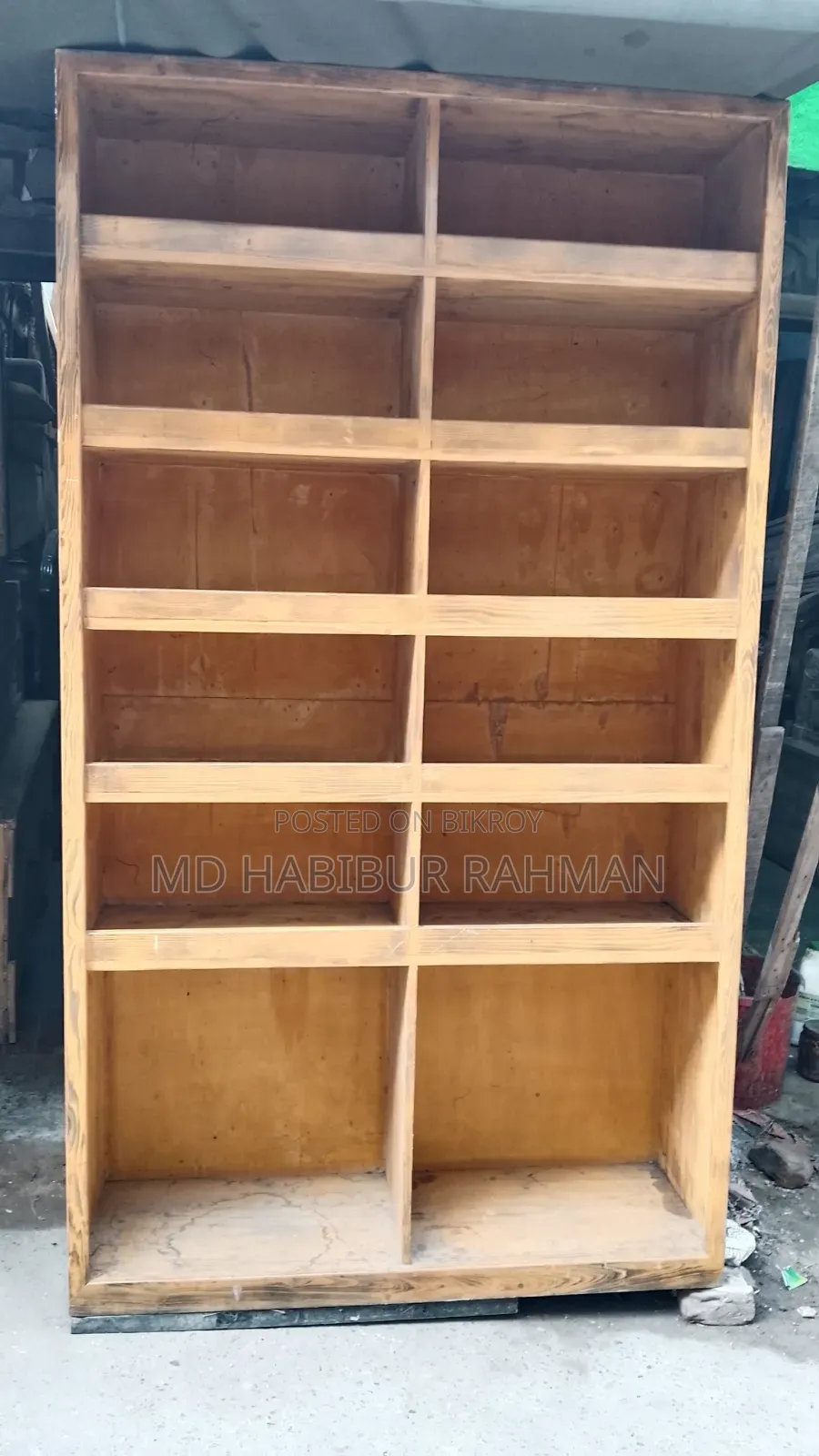 2 Identical Kerosene Wood Bookshelves