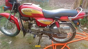 Hero Honda 100cc Bike Red