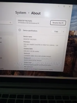 New Laptop HP 14S 8GB Intel Core I5 HDD 256GB
