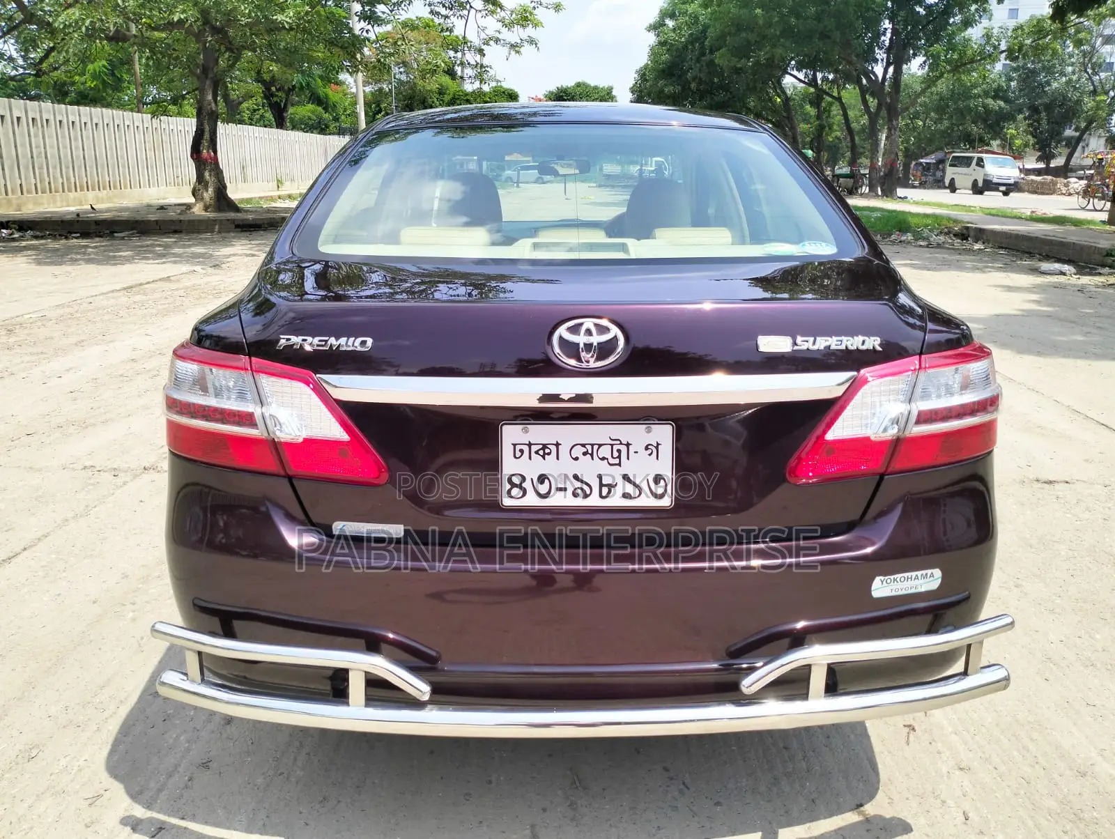 Toyota Premio 2015 Maroon